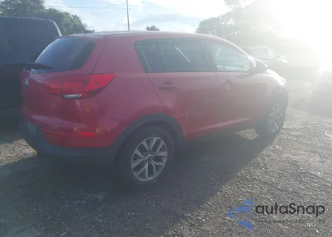 2015 Kia Sportage Lx from USA, damaged, VIN KNDPB3ACXF7720814
